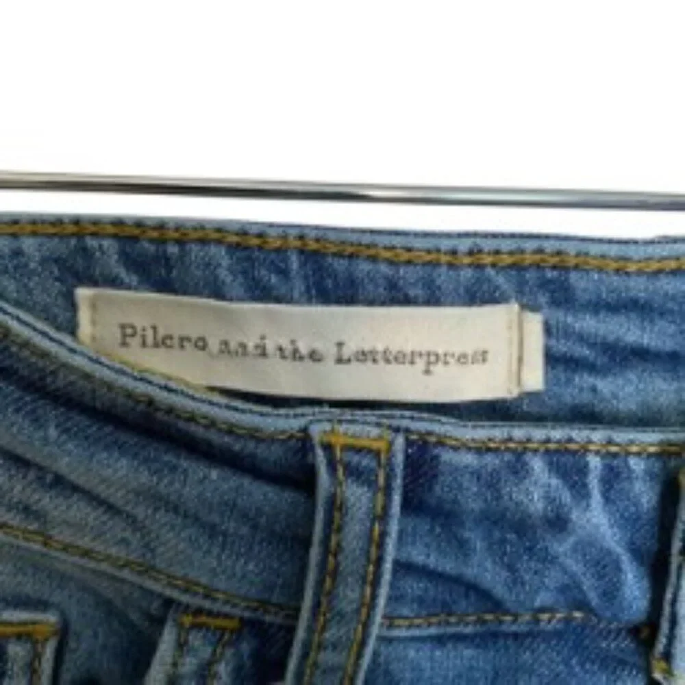 Pilcro and the Letterpress High Rise Flare Jeans 25